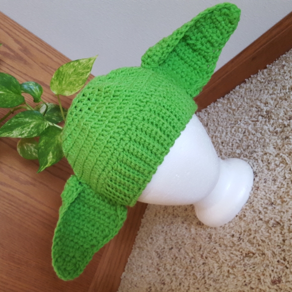 Hand Crafted Other - New Adult Grogu Baby Yoda hat, NWOT, Mandalorian